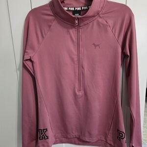 PINK Victoria's Secret Ultimate Quarter-Zip Pullover